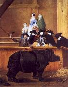 Pietro Longhi Exhibition of a Rhinoceros at Venice china oil painting reproduction